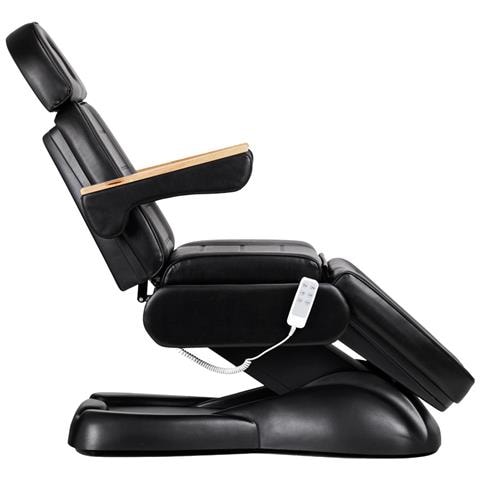 poltrona cosmetica elettrica Lux 273b + sgabello 304 nera - Foto 4