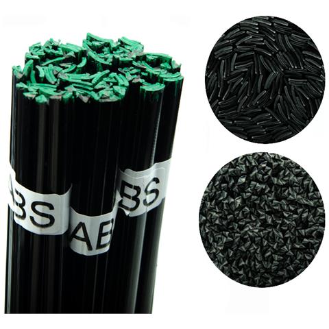 Saldatore Per Plastica Abs Nero 100g - Alta Qualità, Granulato Puro | Drut 42 Cm, Temperatura 310-360°c | Per Carrozzeria, Interni Auto, Scooter - Foto 1