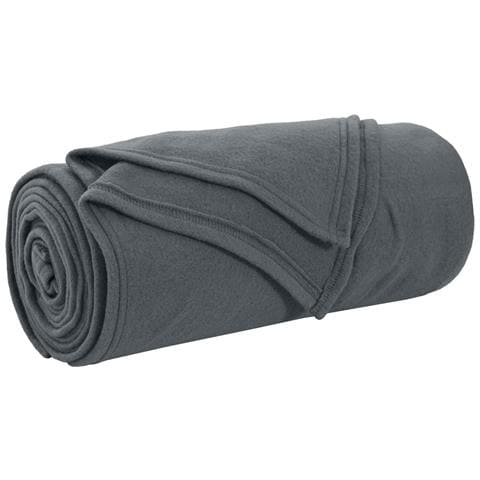 Coperte da Pile 24 pcs Grigio scuro 170 x 130 cm Panno - Foto 1
