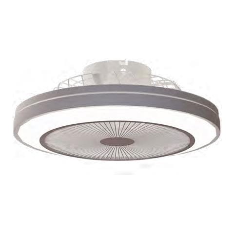 Ardes AR5PL50, Ventilatore domestico con pale, Bianco, Soffitto, 56 W, 480 mm, 480 mm - Foto 1