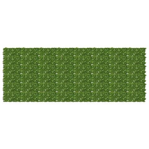 Schermo per balcone con foglie Verde e Giallo 400 x 150 cm - Foto 1