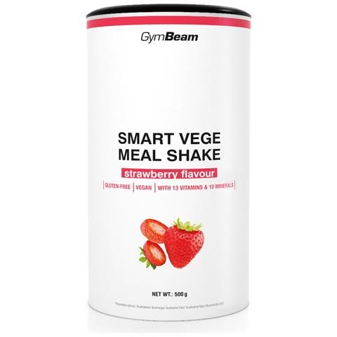 Sostitutivo del pasto Smart Vege Meal Shake vegano 500 g Fragola - Foto 1