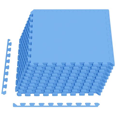 Tappeti 40 pz Blu 14,4 m² Schiuma EVA - Foto 1
