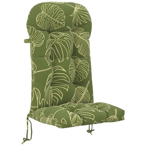 Cuscino per Lounger Sole PUTTEN 100% Poliestere Design a foglia - Foto 1