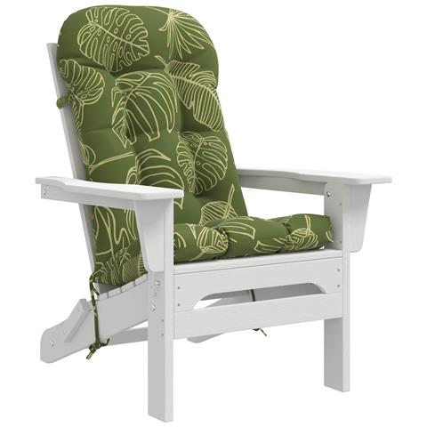 Cuscino per Lounger Sole PUTTEN 100% Poliestere Design a foglia - Foto 2