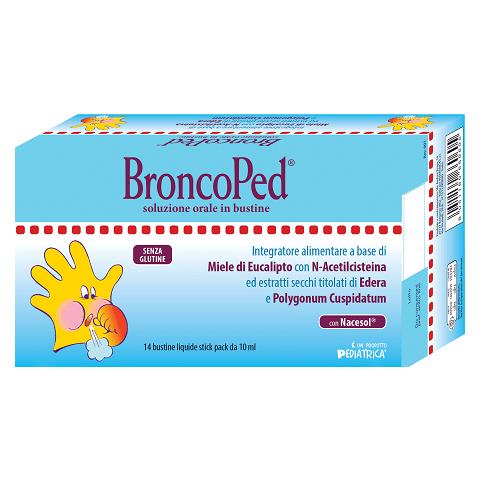 Broncoped Soluzione Orale 14 Bustine Stick Pack da 10 ml - Foto 1
