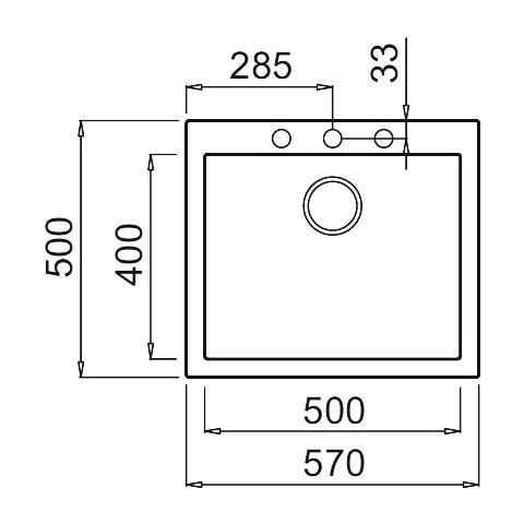 LAV. QUADRA 105 57x50 1V TORTORA 43 - Foto 2