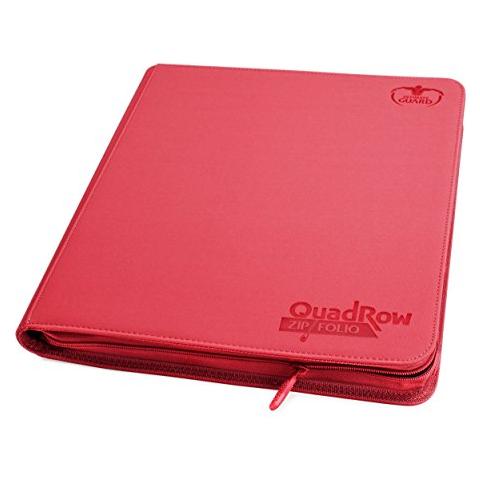 12 Pocket Quadrow Zipfolio Xenoskin Red - Foto 1