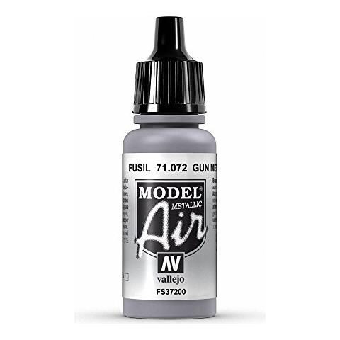 Model Air, Colore Acrilico, 17 Ml, Metallic Gun - Foto 1