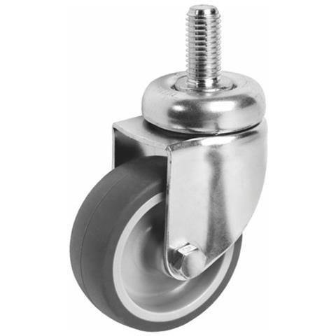 Ruota Gomma Perno M12 60x24 386202 Tr - Foto 1