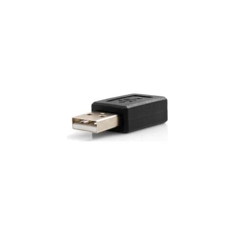 54214387 adattatore per inversione del genere dei cavi USB A Mini USB Nero - Foto 3