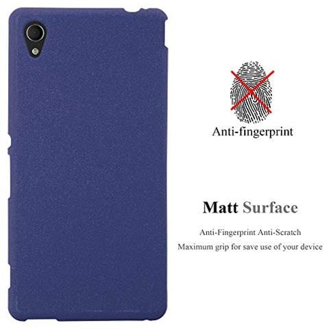 Custodia Compatibile Con Sony Xperia M4 Aqua In Frost Blu Scuro - Coperchio Protettivo In Silicone Tpu Flessibile - Foto 2