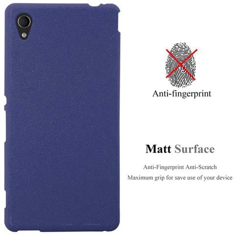 Custodia Compatibile Con Sony Xperia M4 Aqua In Frost Blu Scuro - Coperchio Protettivo In Silicone Tpu Flessibile - Foto 10