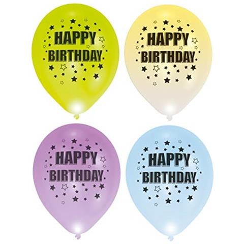 Palloncini Amscanã‚â® Buon Compleanno Colorati - Foto 2