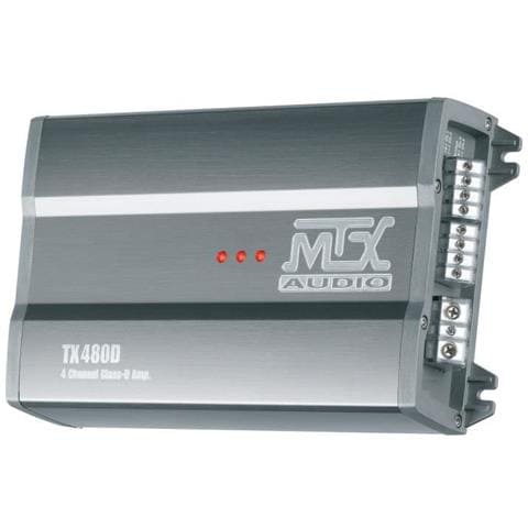 Mtx Tx480d Amplificateur 12v 4 Canaux Classe-d 4x80w Rms En Aluminium - Foto 1
