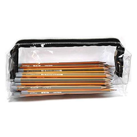 Pencil Case Chiaro Esame Con Chiazza Di Petrolio Zip Di - Foto 2