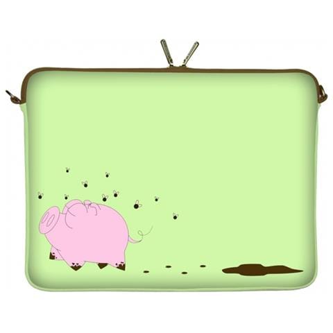 LS158-15 Happy Piggy 15.6" Custodia a tasca - Foto 1