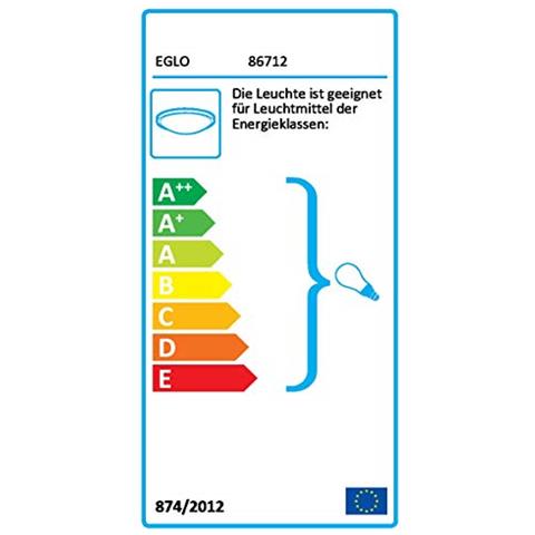 86712, Camera da letto, Cucina, Soggiorno, Marrone, Oro, Bianco, E27, 120W, AC - Foto 2