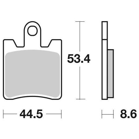 Set 4 Pastiglie Freno 740hs - Foto 1