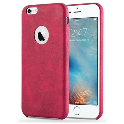 Cadorabo Custodia Compatibile Con Apple Iphone 6 / Iphone 6s In Vintage Rosso - Hard Case Coperchio Protettivo In Similpelle - Foto 1