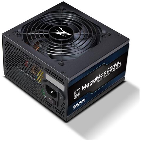 ZM800-TXII MegaMax 80PLUS 230V EU STANDARD Certified high efficiency PCI-E alimentatore per computer 800 W ATX Nero - Foto 1