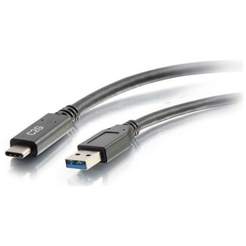 C2g 28832 Cavo Usb 1,83 M Usb 3.2 Gen 1 (3.1 Gen 1) Usb C Usb A Nero - Foto 1