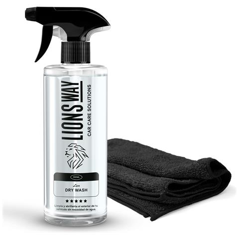 Pulsante Del Corpo Senza Acqua Secca Con Cera Carnauba Con Finitura Ad Alta Luminosità - Include Un Panno Professionale - Foto 1