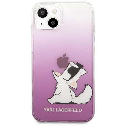 Cover Per Iphone 14 Plus Choupette Eat, Rosa - Foto 2