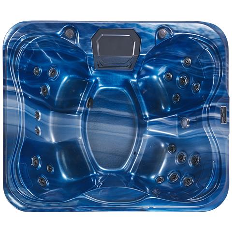 Vasca Idromassaggio Da Esterno Con Led Arcelia Blu - Foto 2