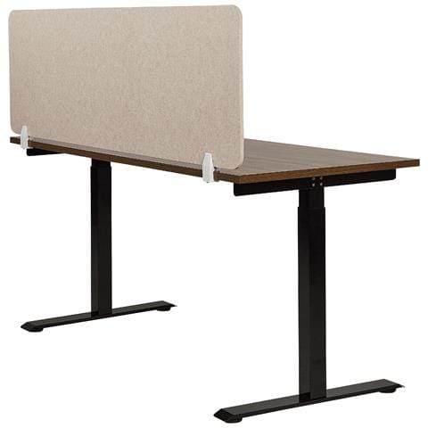 Pannello Divisorio Per Scrivania Beige 160 X 50 Cm Split - Foto 8