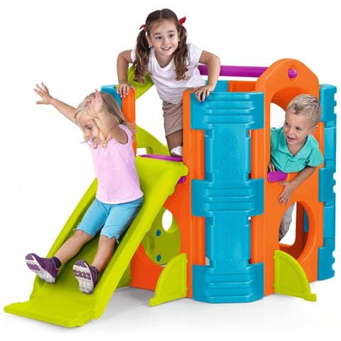 Scivolo Torretta Parco Giochi Multiattività Con Risalita Activity Park - Foto 2