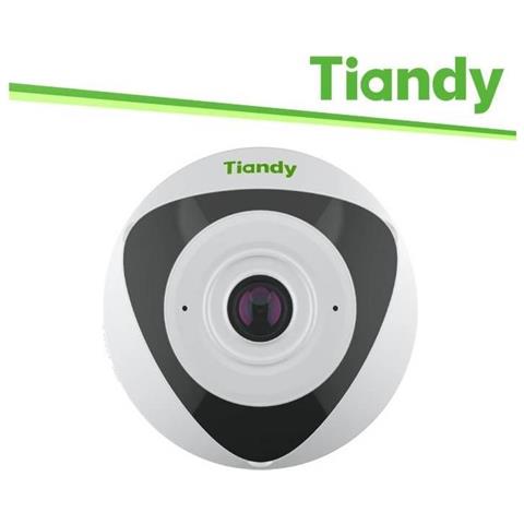 Telecamera TC-C35VN Fisheye Pro 5MP 1.4mm Tripwire Heatmap PoE IP67 - Foto 1