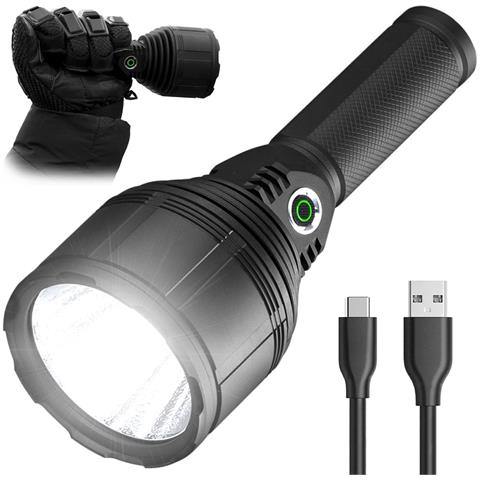 Torcia Tattica Professionale Xhp9090 3000lm Breve Serie Pro Va0044 Vayox - Foto 1