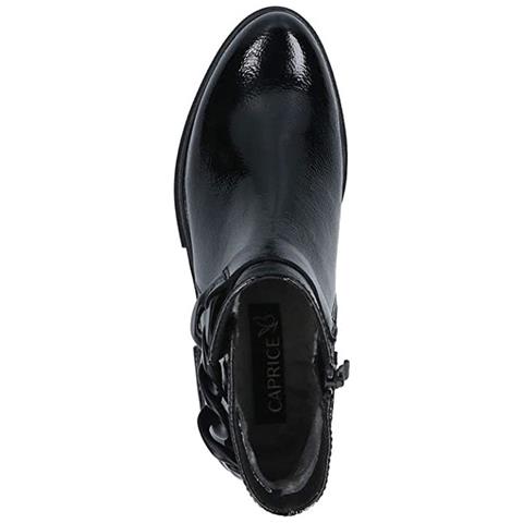 Black Casual Closed Booties Stivaletti Pelle Scarpe Donna Nero Eu 36, 9-25413-29-017 - Foto 3