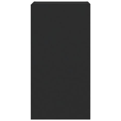 Mobile TV a Parete con Luci LED Nero 40,5x35x80 cm - Foto 2