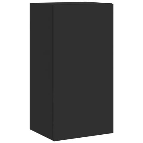 Mobile TV a Parete con Luci LED Nero 40,5x35x80 cm - Foto 10