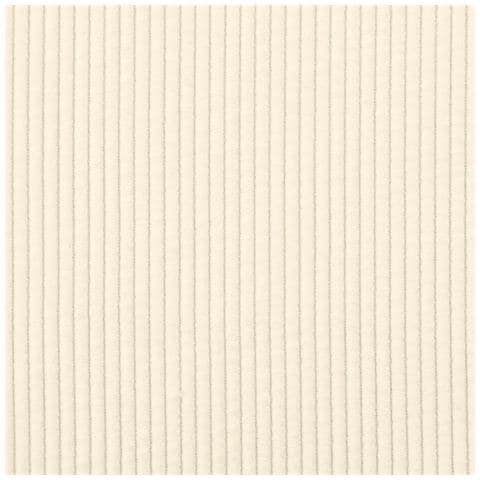 Divano Sedia Crema 55 cm Tessuto di Velluto a Coste - Foto 2