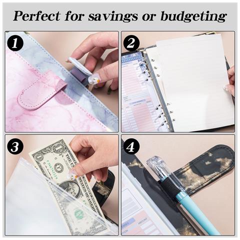 Raccoglitore A5 In Marmo Con Dettagli E Accessori - Foto 2