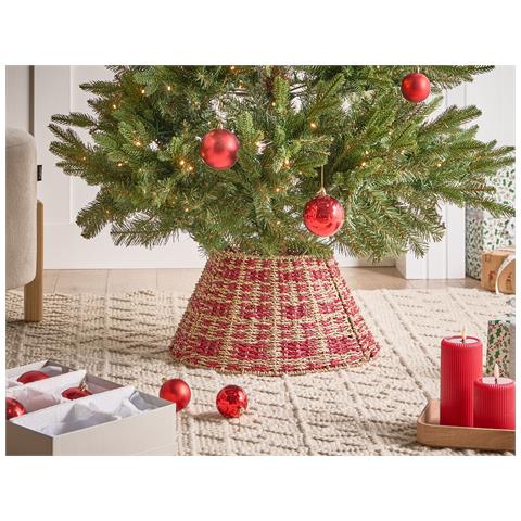 Copri Base Per Albero Di Natale Neige Alghe Marine Naturale 42 Cm - Foto 1