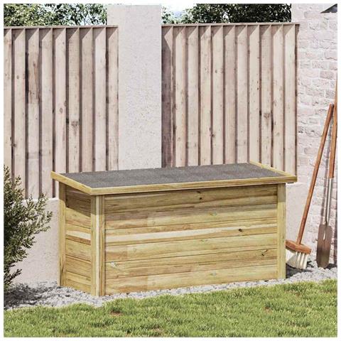 Scatola di Stoccaggio Marrone 119 x 44.5 x 58 cm - Foto 2