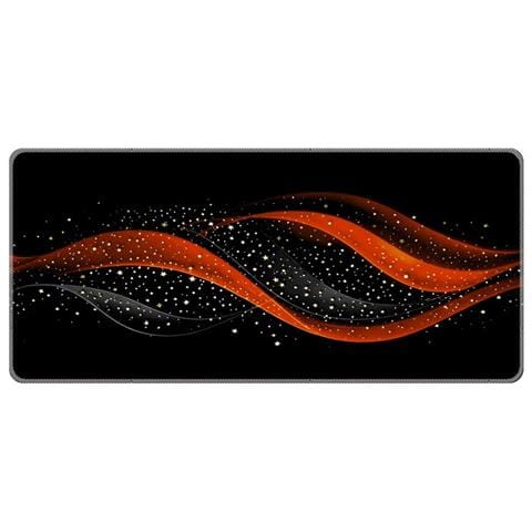 Tappetino Mouse Grande In Gomma Naturale Nera - 300x600mm, Tappetino Esteso Per Gaming - Foto 1