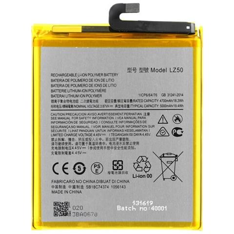 Oem Batteria Testata Pari Originale Lz50 Per Motorola Moto G 5g Plus - G100 - Foto 1