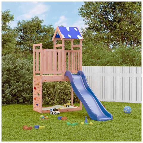 Set da Gioco da Esterno in Legno Massello di Douglas - Foto 2