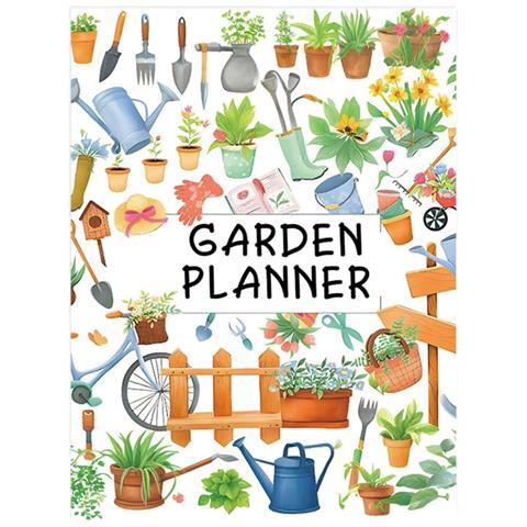 Quaderno Colorato Per La Pianificazione Del Giardino - Diario Di Giardinaggio Per Tutte Le Stagioni - Foto 1