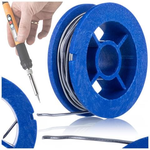 Filo Di Saldatura Sn25pb75 - Diametro 0,8 Mm, 10g | Alta Purezza 99,90% | Temperatura Di Lavoro 350-420°c - Foto 1