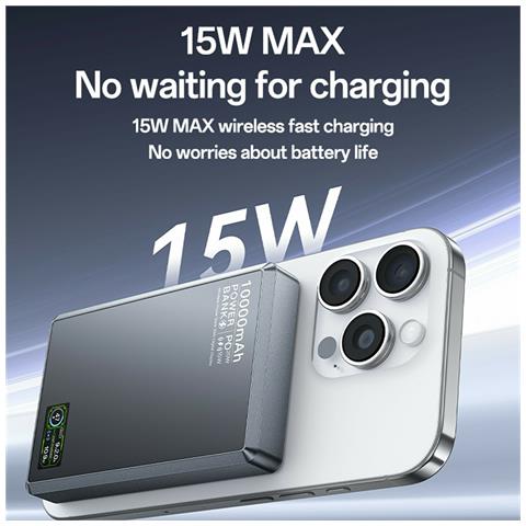 Power Bank - 10000 mAh, 20W - Foto 2