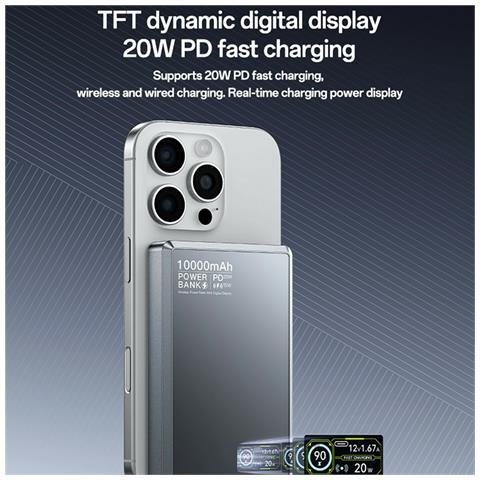 Power Bank - 10000 mAh, 20W - Foto 4