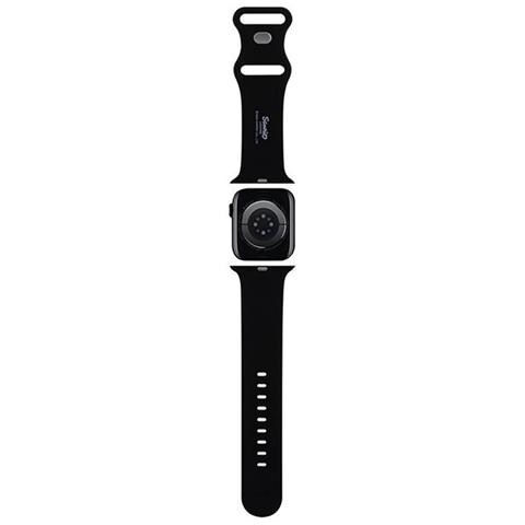 Cinturino Apple Watch 42/44/45/49 Mm - Nero - Foto 2
