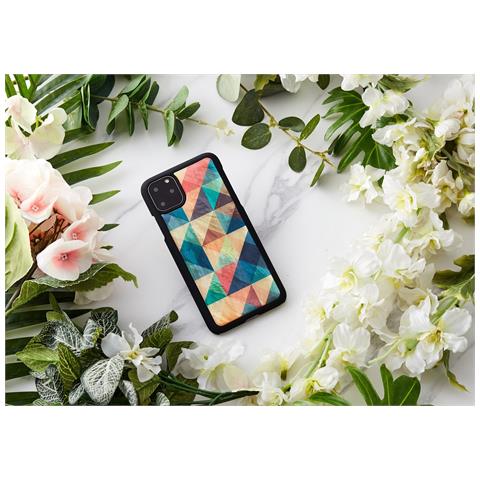Custodia Nera Iphone 11 Pro Max Con Motivo A Mosaico - Foto 4