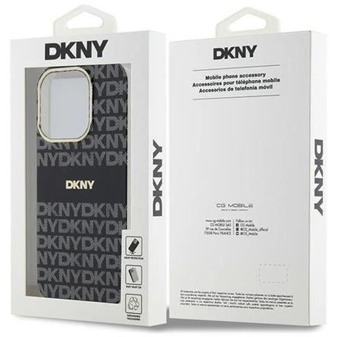 Dkny Iml Mono & Stripe Magsafe Case Per Iphone 13 Pro / 13 - Nero - Foto 1